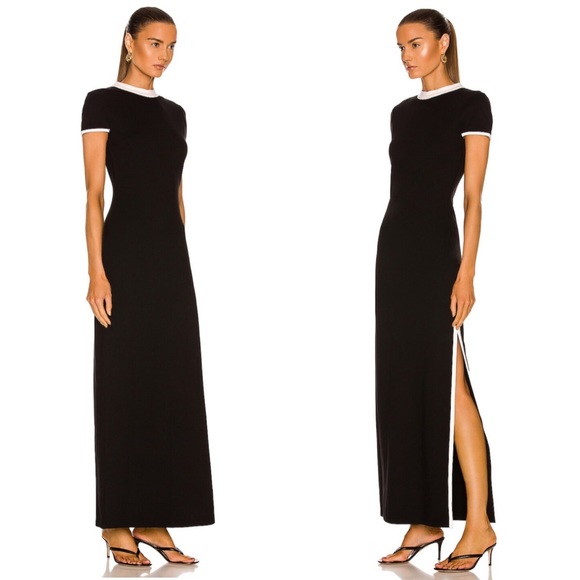 STAUD Limes Dress in Black and White Size Small NWOT - Picture 2 of 7